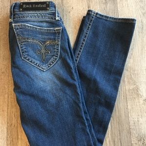 Rock Revival Straight Leg Jeans 27